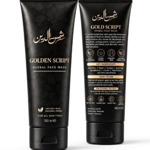 Golden Script Herbal Face Wash – 100ml